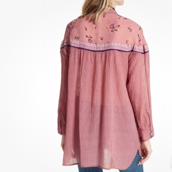 Free People Hearts & Colors tunic top - Picture 5 of 10